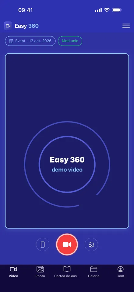 Easy 360 — Studio video 360°
